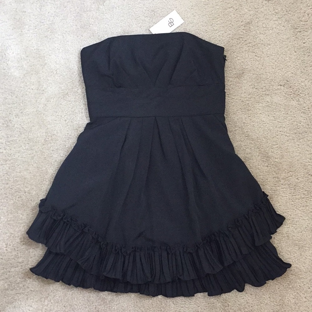 BCBGeneration Black cocktail/prom dress size 8